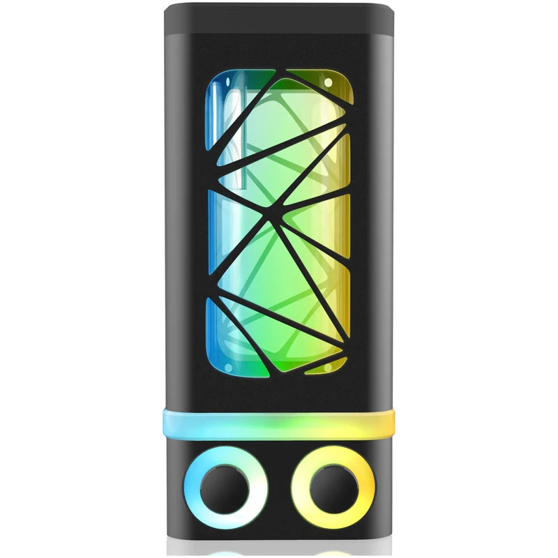 RAIJINTEK ANTILA PURE R100B rezervuārs 172.5 mm ARGB melns ūdens dzesēšanai