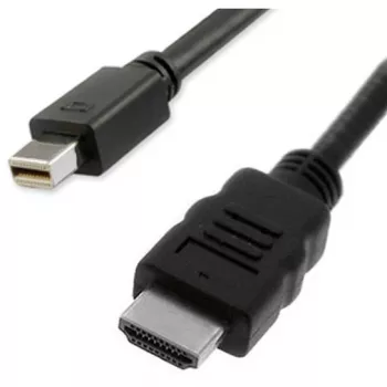 Video kabeļa adapteris ITB RO11.99.5790 1m Mini DisplayPort uz HDMI Melns