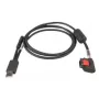Zebra CBL-NGWT-USBCHG-01 USB A kabelis valkājamam svītrkoda skenerim