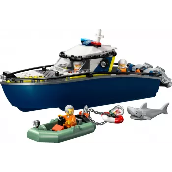 LEGO CITY 60456 Policijas Laivas Vajāšana