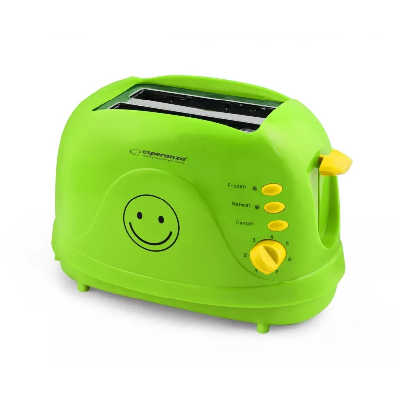 ESPERANZA EKT003 Smiley 3-in-1 tosteris, 750W, zaļš
