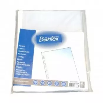 Dokumentu kabatiņas Bantex Maxi 0809-203 A4, 100 µm matētas, iepakojums dokumentu aizsardzībai