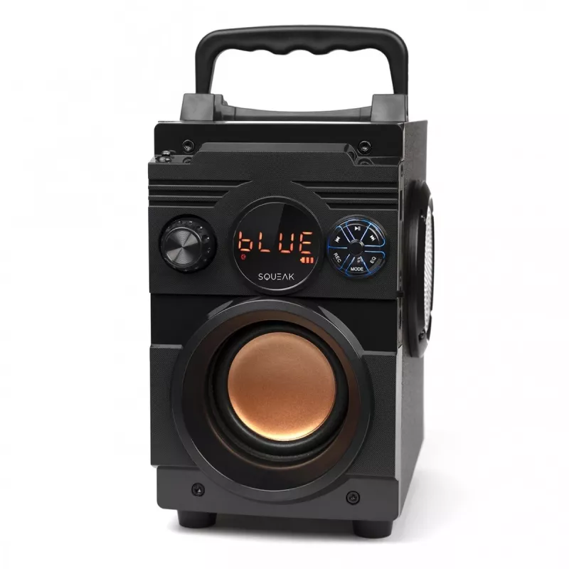 Squeak Bassblaster SQ1001 Bluetooth 5.1 skaļrunis, FM radio, MP3 atskaņotājs