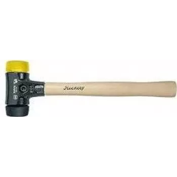 Āmurs ar triecienu slāpējošu efektu Wiha Safety 26434 Koka rokturis Melns Dzeltens 290mm 300g