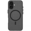 4smarts Aero Ribbed Design Case iPhone 17 16 cm (6.3 collas) Melns Caurspīdīgs