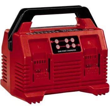 EINHELL Power X-Quattrocharger 4A — universāls Power X-Change lādētājs 4 akumulatoriem