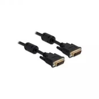 DVI-I kabelis DeLOCK 83111 2m Melns