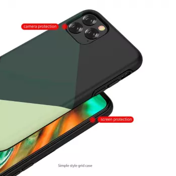 Aizsargmaciņš Devia iPhone 11 Pro Max — zaļš vienkāršs stils