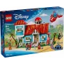 LEGO komplekts Disney 43268 Pludmales māja — modulāra ēka, 834 detaļas, 5 minifigūras, vecumam 9+