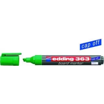 Marķieris Edding 363 ar ķīļveida galu Zaļš