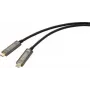 SpeaKa Professional USB-C uz USB-C savienotājkabelis 10.00 m SP-9505620 TPE apvalks Melns [1x USB-C™ spraudnis - 1x USB-C™ spraudnis]