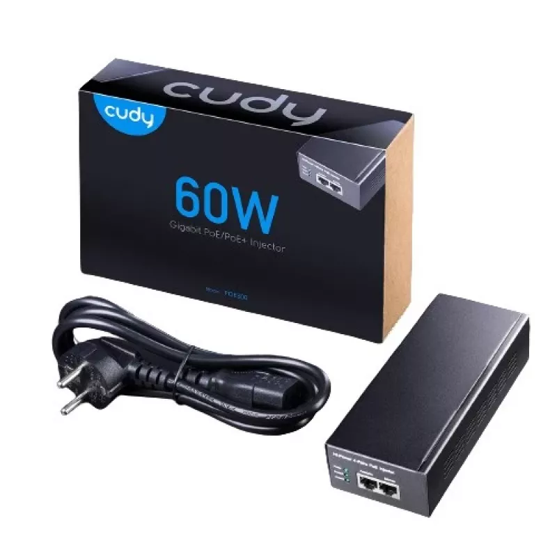 Cudy POE300 Gigabit PoE injektors, IEEE 802.3at 25,5 W