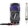 VOLTCRAFT DT-TEST-KIT 150 digitālais rokas multimetrs CAT III 600 V, displejs (skaitīšana): 2000 (1214405)