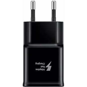 Samsung EP-TA200EBE ātrais lādētājs ar noņemamu Micro-USB kabeli