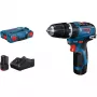 Urbjmašīna Bosch GSB 12V-35 2x3Ah LBOXX 06019J9000