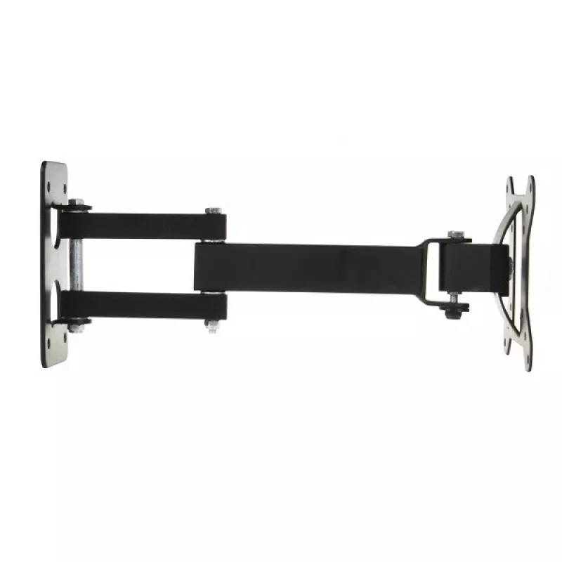 TV sienas stiprinājums LIBOX LB-200 17″–32″ (43.2–81.3 cm), VESA 50×50–100×100, max 25 kg, melns