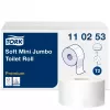 Tualetes papīrs Tork PREMIUM MINI JUMBO T2 110253, 2 sl., 9.7 cm x 170 m, balts, 12 gab.