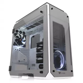 Case View 71 Riing Rūdīts Stikls E-ATX Full Tower - Snow Edition