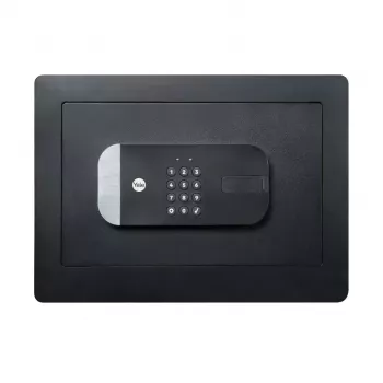 Brīvi stāvošs seifs Yale YSS/250/EB1 — elektroniskā un atslēgas bloķēšana, melns, 250×300×350 mm