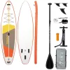 FunWater SUPFW69B piepūšamais SUP dēlis (oranžs-balts)