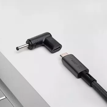 Akyga AK-ND-C05 USB-C – DC 3,5 x 1,35 mm adapteris klēpjdatora uzlādei, 18,5-20 V, 100 W