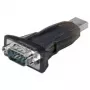 Wentronic Goobay USB Serial RS232 Converter mini, Melns - USB 2.0 spraudnis (A tips) > D-SUB/RS-232 spraudnis (9-pin) (69822)