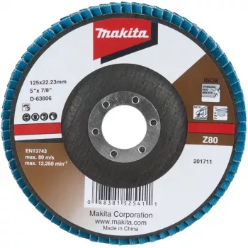 Makita slīpēšanas disks - Metālam, Nerūsējošajam tēraudam, Krāsainajiem metāliem, Tēraudam