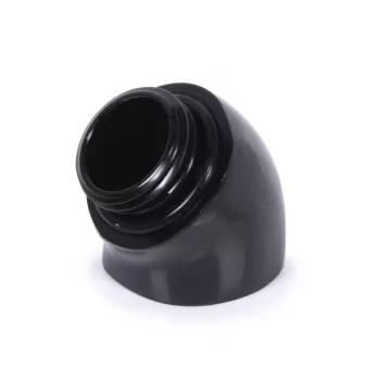 Alphacool 17590 ūdens bloku adapteris, misiņš, melns, 20mm x 21mm x 21mm