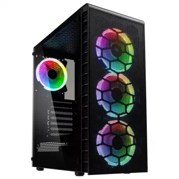 Kolink Observatory Lite Mesh RGB Mid Tower - melns