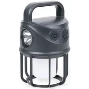 Kempinga lampa TROIKA NIGHT OWL TOR20/BK LED uzlādējama, kompakta pārnēsājama gaisma