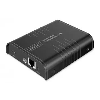 Digitus HDMI KVM IP uztvērējs 4K/60Hz Vadu 200m
