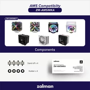 Montāžas komplekts ZALMAN ZM-AM5MKA AMD procesoriem