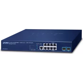 Pārvaldāms tīkla slēdzis PLANET L3 MGS-6320-8T2X 4 porti Gigabit Ethernet 1U