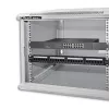 Rack skapis QOLTEC 19 collu 9U 600x500x600 sienas vai grīdas montāžas serveru korpuss