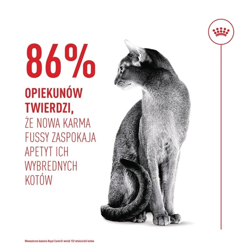 Sausā kaķu barība Royal Canin Exigent Fussy 400 g — pieaugušiem kaķiem, mājputnu garša, 40% olbaltumvielas, 17,5% tauki