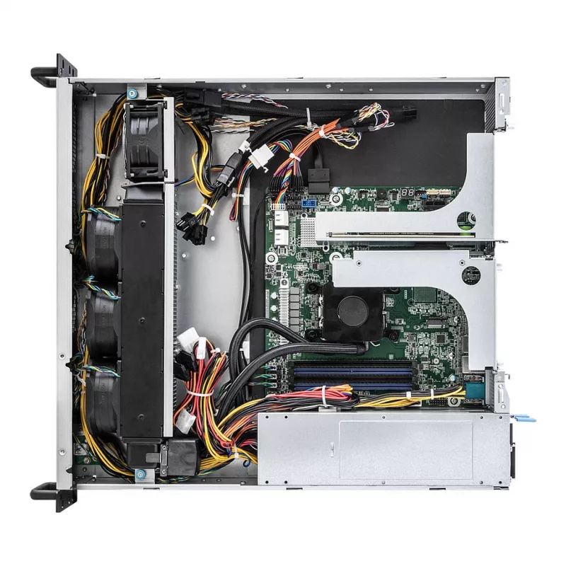 ASRock Barebone Server 2U Single Socket AM5 2U1G-B650/AQUA - korpuss bez diskiem - AMD Socket AM5 (Ryzen Zen4)