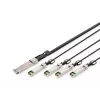 Digitus 40G QSFP+ uz 4x SFP+ tiešā pieslēguma kabelis 3m