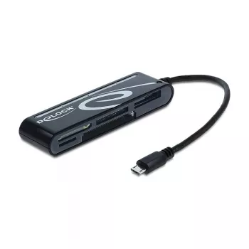 Karšu lasītājs DeLOCK 91732 USB 2.0 Melns