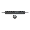 Pagarinātājs Brennenstuhl Eco-Line Comfort Switch 2m 6 kontaktligzdas