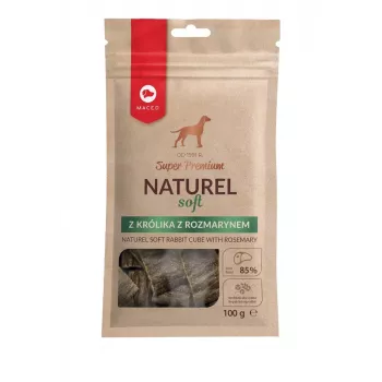 MACED Super Premium Naturel Soft Rabbit ar rozmarīnu - Suņu kārums - 100g