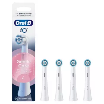 Oral-B iO GentleCare White 4-pack Birstes Galviņas