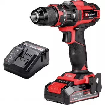 Einhell TE-CD 18/44 Li-I bezvadu urbjmašīna 24000 RPM 1.59 kg Melna, Sarkana