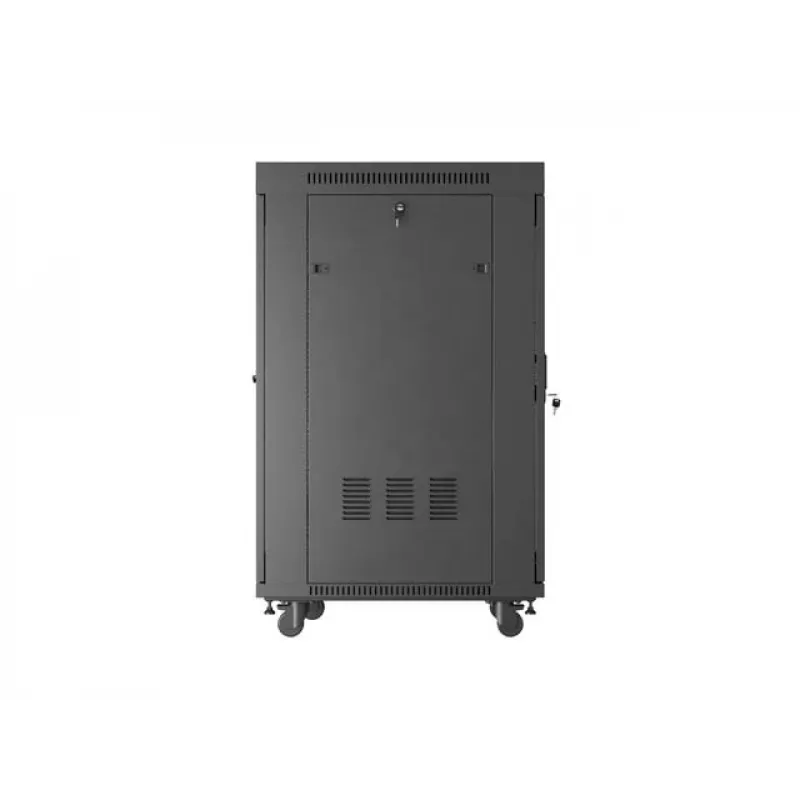 Brīvi stāvošs skapja statīvs LANBERG FF01-6824-23BL 24U 600×800 mm IP20 Melns
