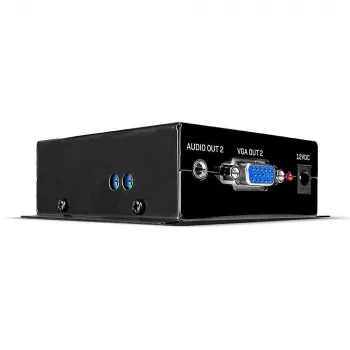 Lindy 300m Cat.6 2 Port VGA uztvērējs