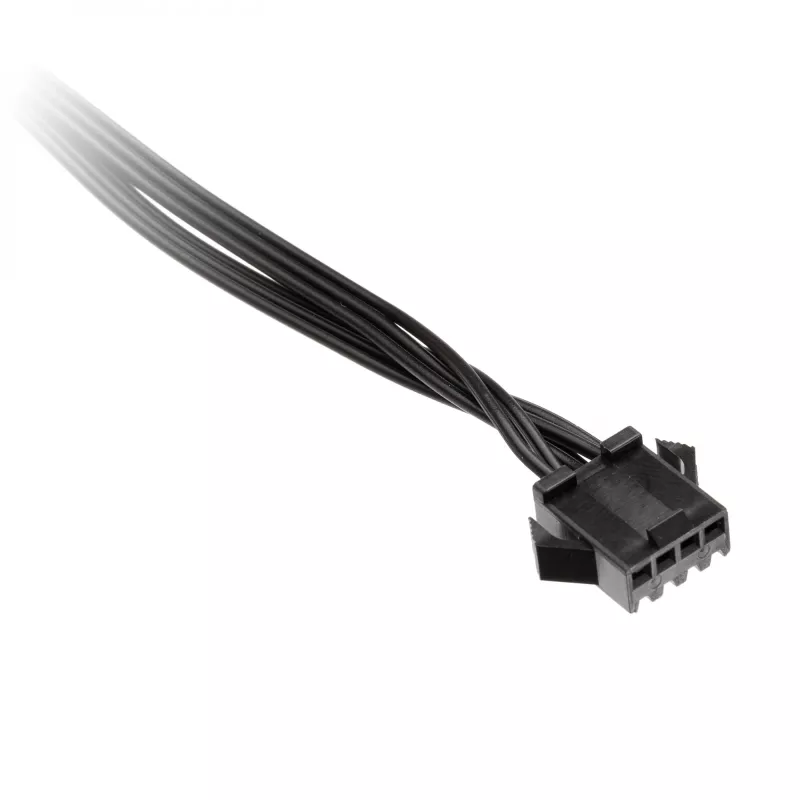 Adaptera kabelis Kolink 4 kontaktu ventilatoram uz 3 kontaktu 5V ARGB, 0,4 m