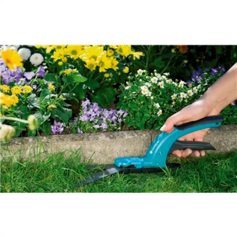 Gardena Comfort zāles šķēres - Melna - Zila - Pelēka (8733-20)