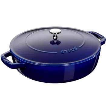Staub Chistera čuguna katls 28 cm tumši zils