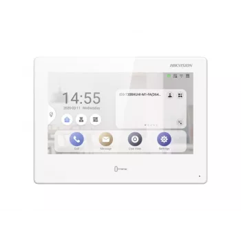 Hikvision DS-KH9310-WTE1(B) Balta 12V Wi-Fi meistara stacija