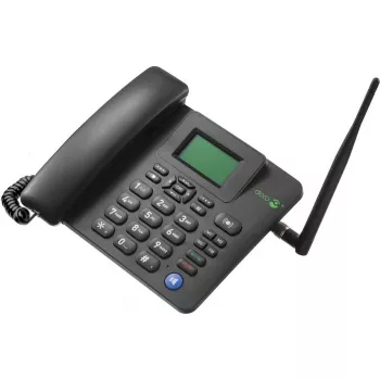 IP telefons Doro 4100H Melns Vada klausule LCD 128x64 500 ieraksti