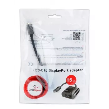 Gembird a-CM-DPF-01 USB grafikas adapteris 3840 x 2160 pikseļi Melns